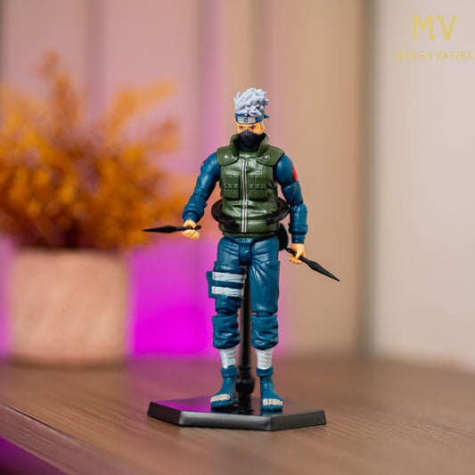 Moksh Vatika Kakashi Hatake Action Figure | 6.5” Articulated Anime Collectible