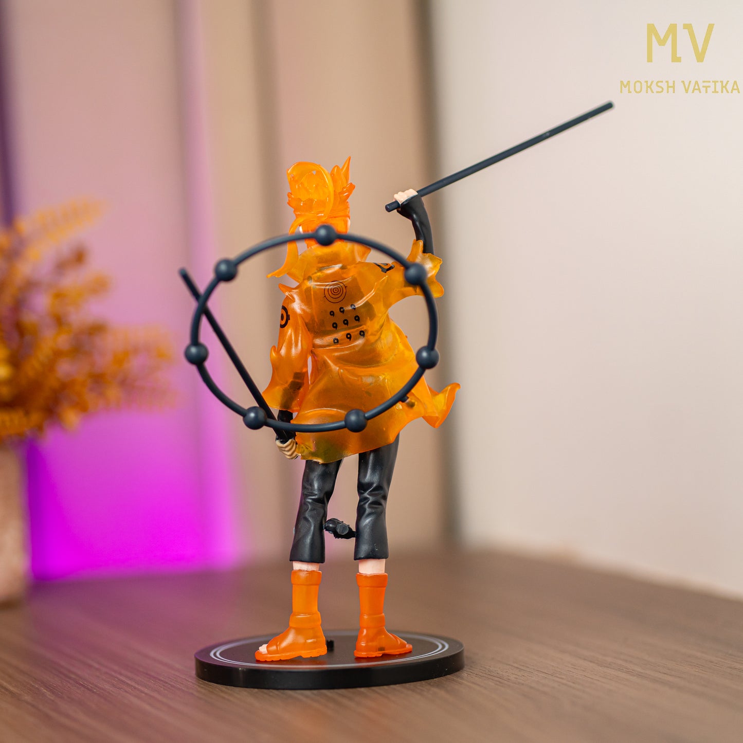 Moksh Vatika Naruto Nine-Tails Chakra Mode Collectible Action Figure – Premium Anime Statue