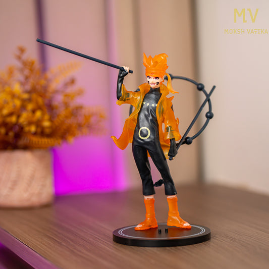 Moksh Vatika Naruto Nine-Tails Chakra Mode Collectible Action Figure – Premium Anime Statue