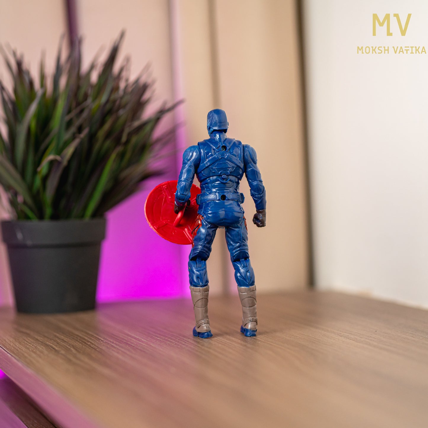 Moksh Vatika Captain America Action Figure | Avengers Toy