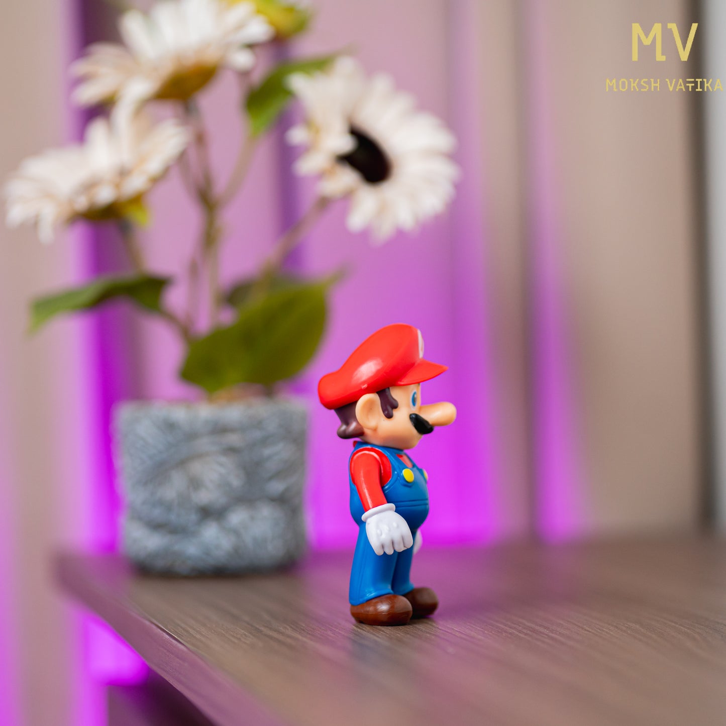 Moksh Vatika Mario Action Figure Toy | Super Mario Collectible