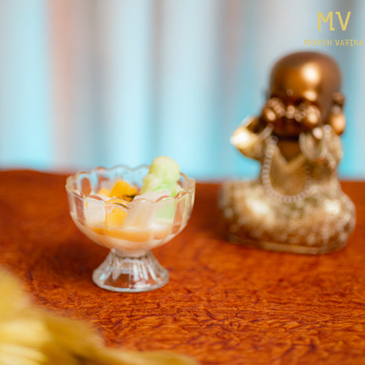 Dessert Bowl Soy Wax Candle with Botanical Toppings – Moksh Vatika