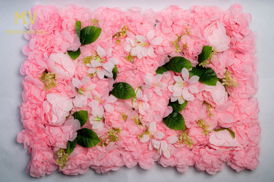 Blush Bloom Floral Wall Panel