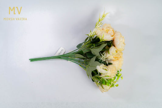 Mini Bloom Bunch – Cream Petal Whisper Set of 2