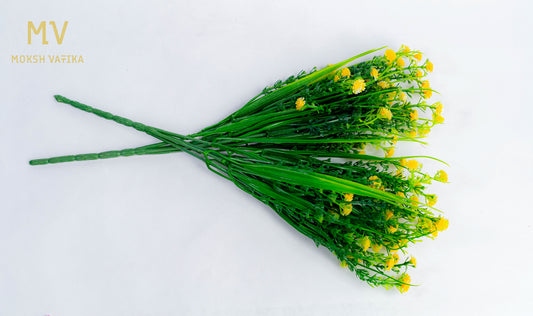 Whimsy Yellow Meadow Bunch – Set of 2