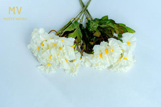 Soft Ivory Blossom Bunch