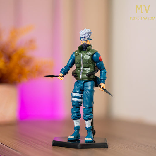 Moksh Vatika Kakashi Hatake Action Figure | 6.5” Articulated Anime Collectible