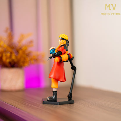 Moksh Vatika Naruto Uzumaki Action Figure | 6.5” Anime Collectible with Rasengan