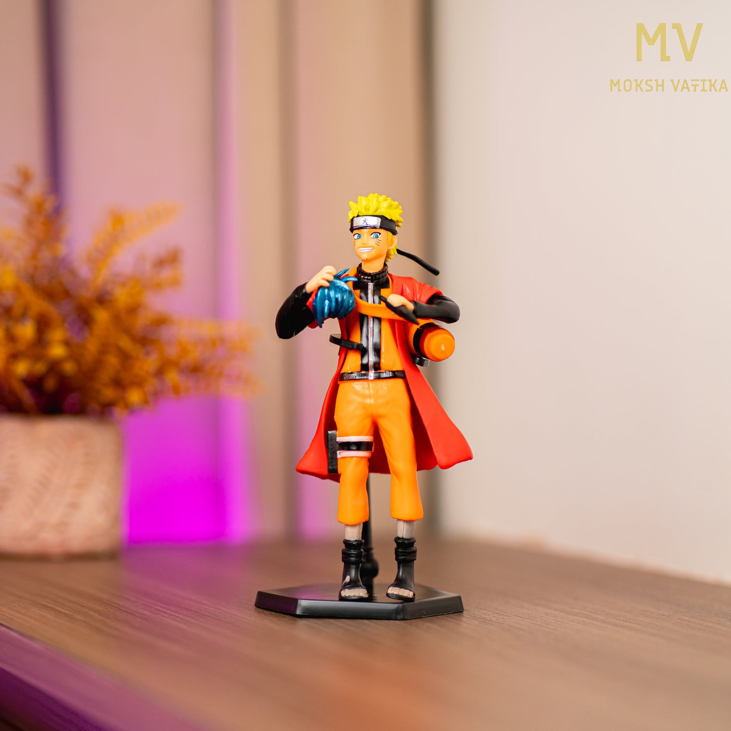 Moksh Vatika Naruto Uzumaki Action Figure | 6.5” Anime Collectible with Rasengan