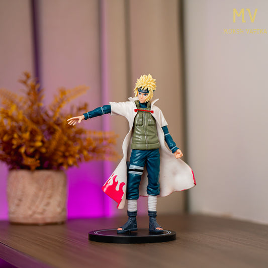 Moksh Vatika Minato Namikaze Action Figure | 6.5” Fourth Hokage Anime Collectible