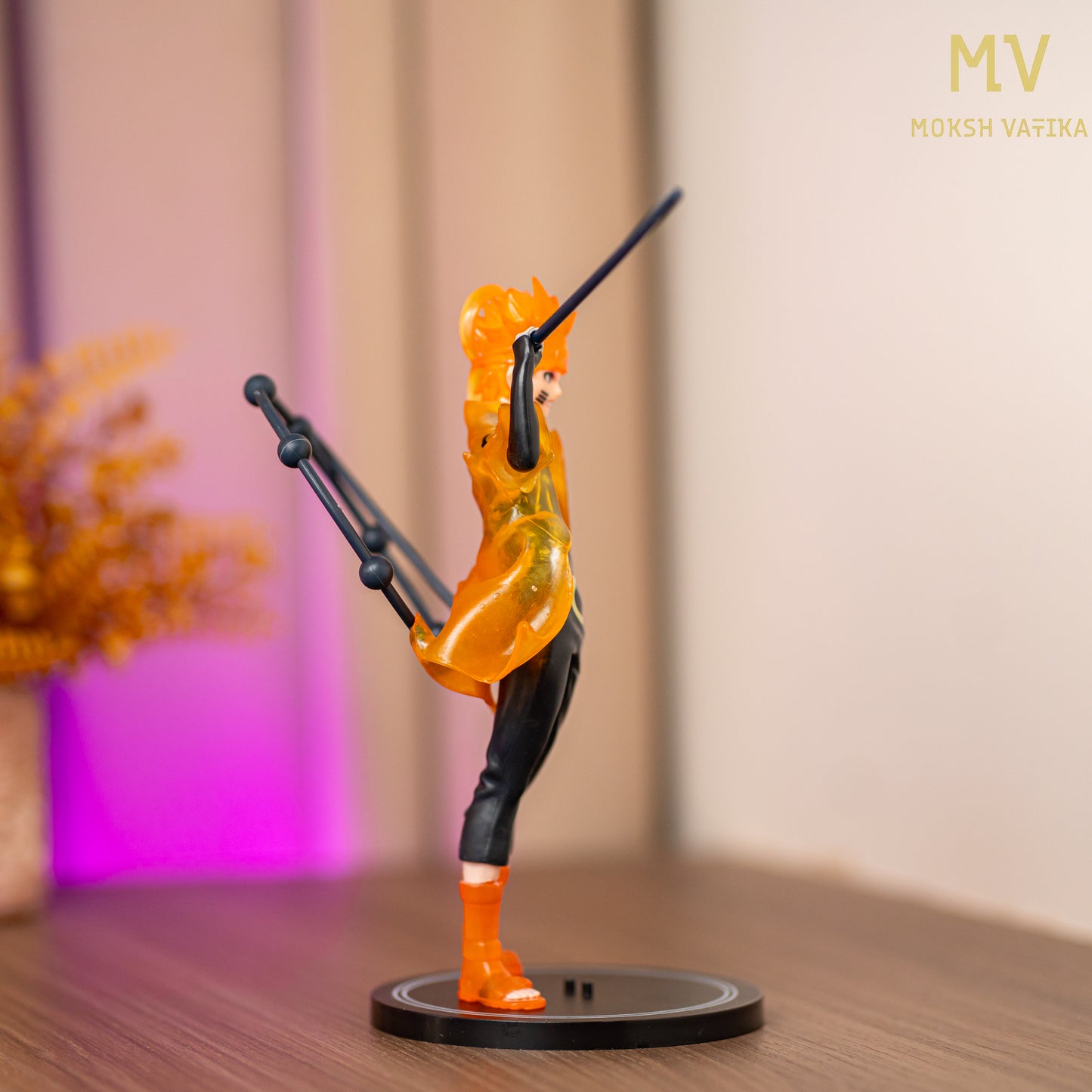 Moksh Vatika Naruto Nine-Tails Chakra Mode Collectible Action Figure – Premium Anime Statue