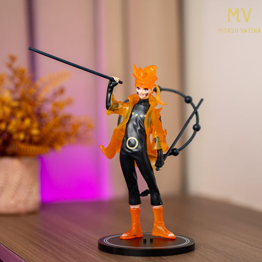 Moksh Vatika Naruto Nine-Tails Chakra Mode Collectible Action Figure – Premium Anime Statue