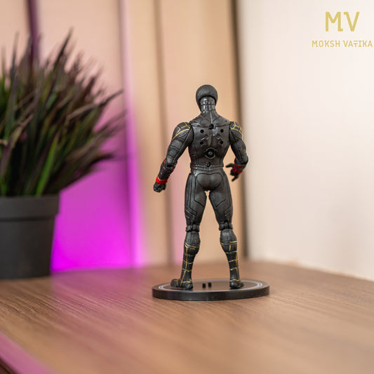 Moksh Vatika Marvel Spider-Man Black and Gold Suit No Way Home Collectible Action Figure Online