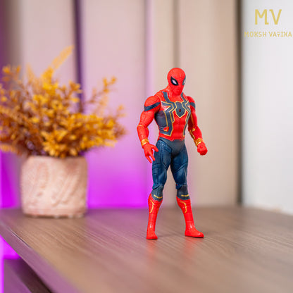 Moksh Vatika Spider-Man Action Figure Toy | Premium Superhero Collectible for Kids & Fans