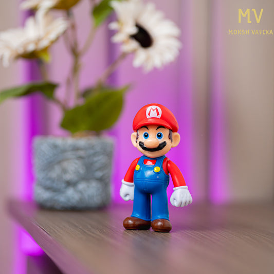 Moksh Vatika Mario Action Figure Toy | Super Mario Collectible