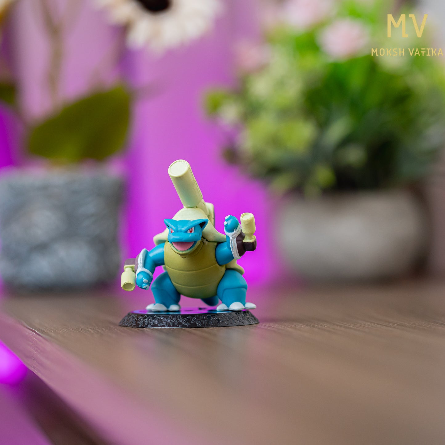 Moksh Vatika Pokémon Action Figure Set | Collectible Battle Pack (Charizard, Blastoise, Venusaur, Mewtwo, Pikachu & More)