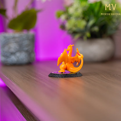 Moksh Vatika Pokémon Action Figure Set | Collectible Battle Pack (Charizard, Blastoise, Venusaur, Mewtwo, Pikachu & More)