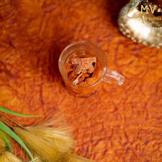 Handmade Glass Mug Candle with Crumble Wax – Moksh Vatika