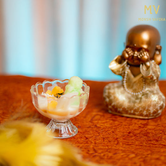 Dessert Bowl Soy Wax Candle with Botanical Toppings – Moksh Vatika