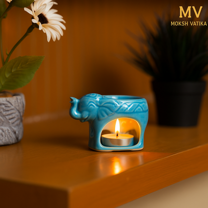 Blue Elephant Aroma Diffuser Gift Set – Moksh Vatika