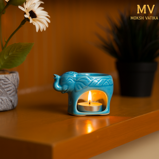 Blue Elephant Aroma Diffuser Gift Set – Moksh Vatika