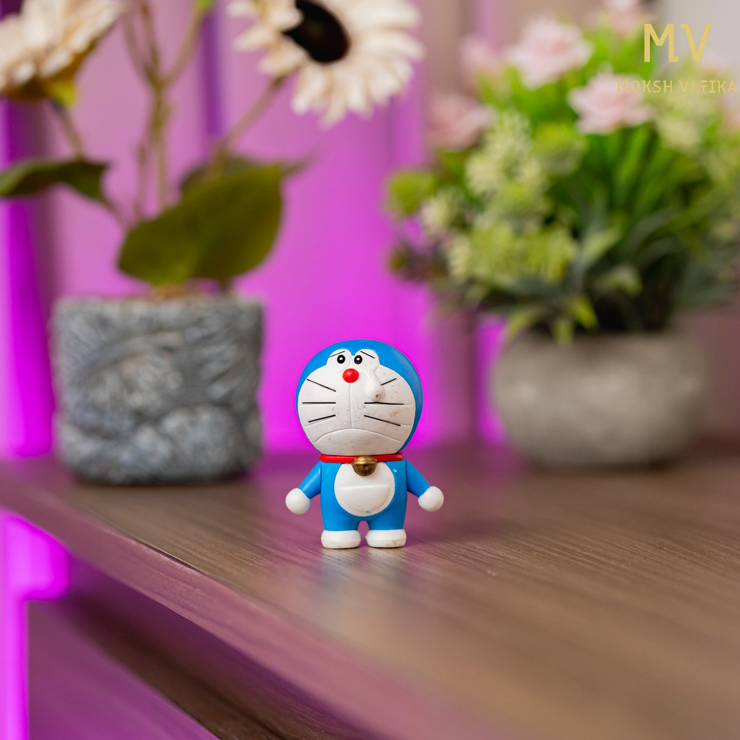 Moksh Vatika Doraemon Action Figures – Set of 8 Cute Anime Collectible Toys for Kids & Fans
