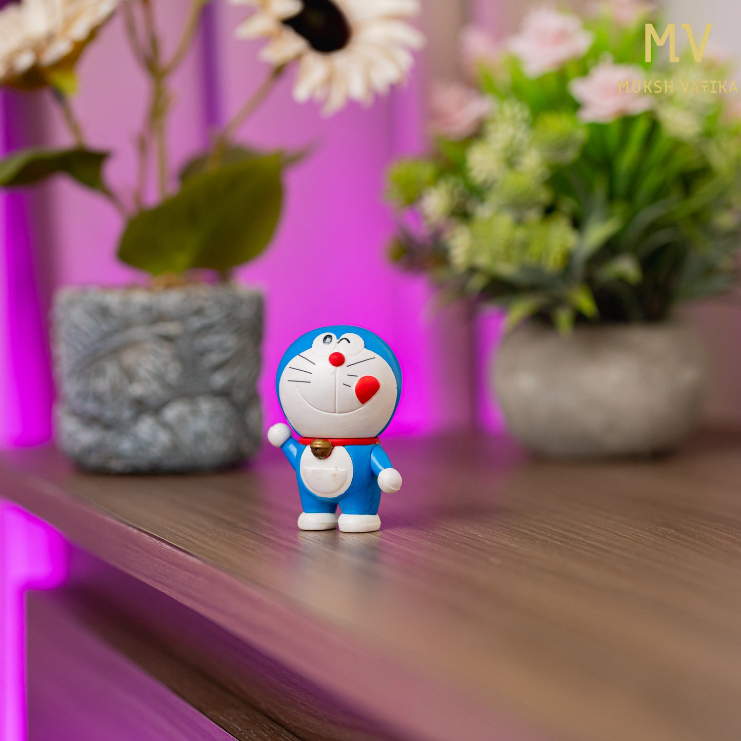 Moksh Vatika Doraemon Action Figures – Set of 8 Cute Anime Collectible Toys for Kids & Fans