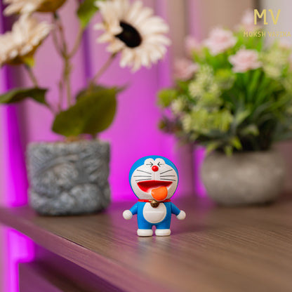 Moksh Vatika Doraemon Action Figures – Set of 8 Cute Anime Collectible Toys for Kids & Fans
