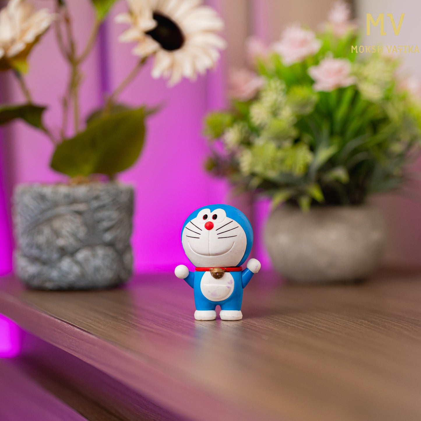 Moksh Vatika Doraemon Action Figures – Set of 8 Cute Anime Collectible Toys for Kids & Fans