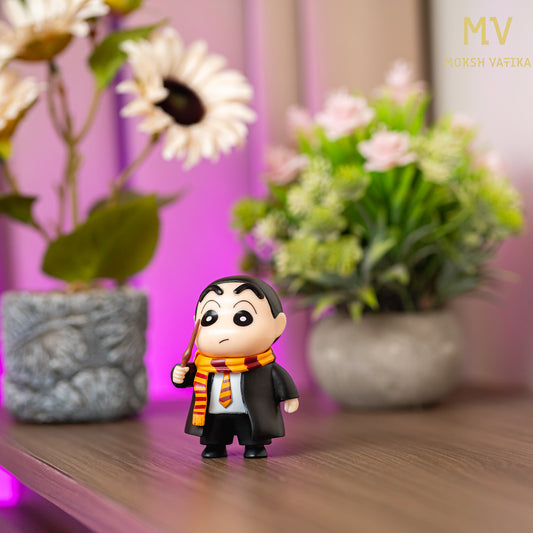 Moksh Vatika Shinchan Harry Potter Wizard Edition – Set of 6 Collectible Figures
