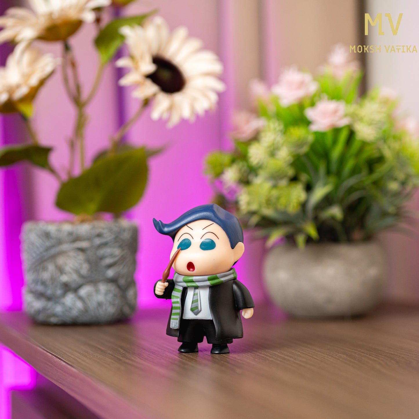 Moksh Vatika Shinchan Harry Potter Wizard Edition – Set of 6 Collectible Figures