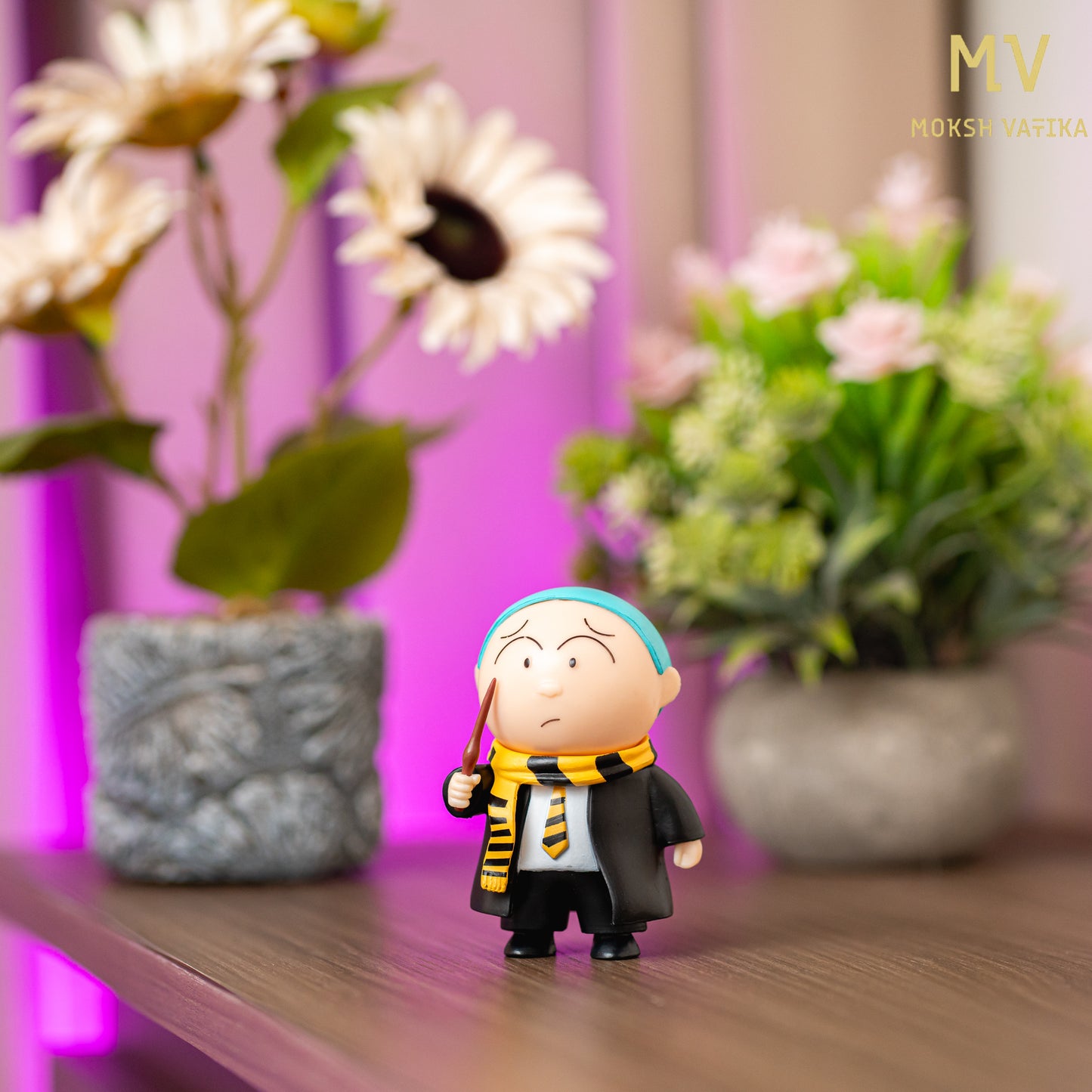 Moksh Vatika Shinchan Harry Potter Wizard Edition – Set of 6 Collectible Figures
