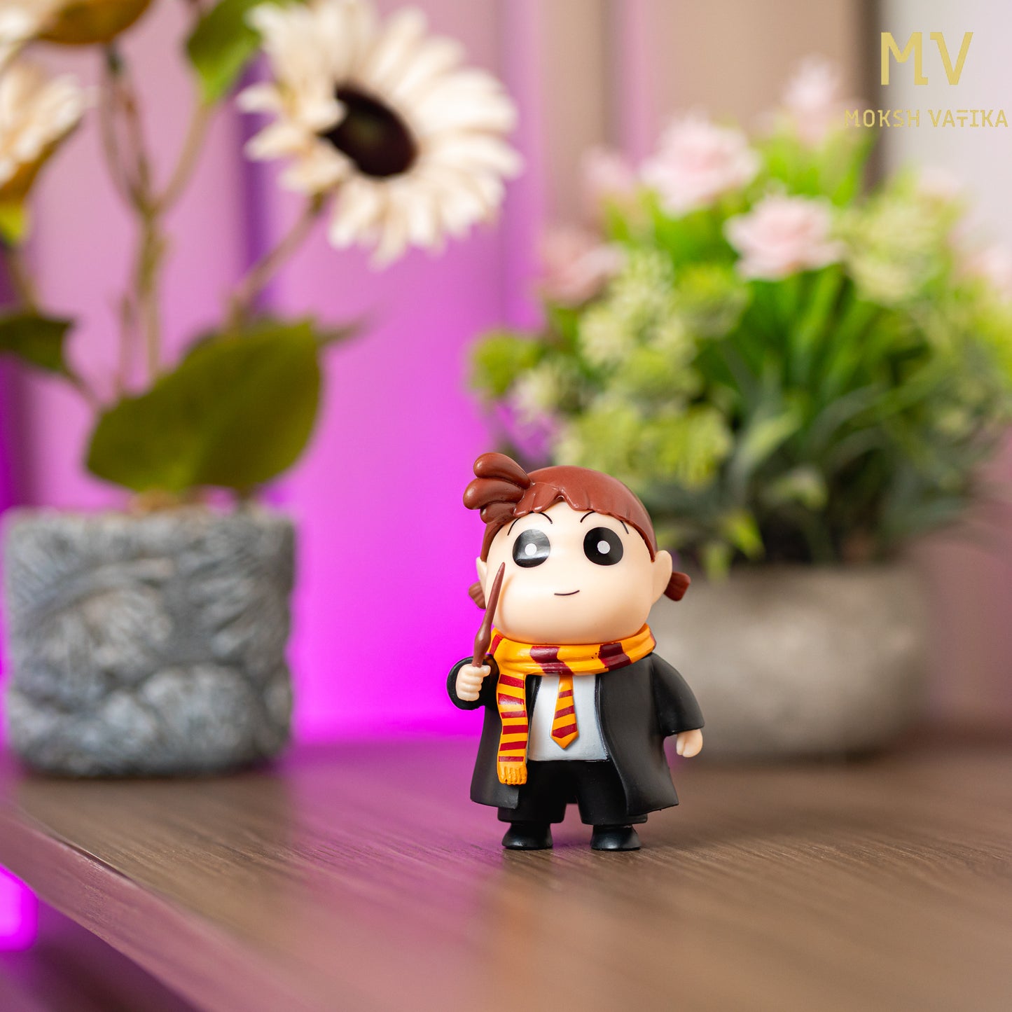 Moksh Vatika Shinchan Harry Potter Wizard Edition – Set of 6 Collectible Figures