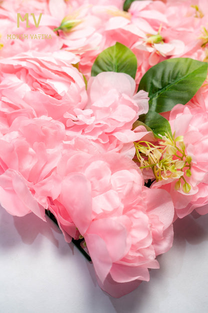 Blush Bloom Floral Wall Panel