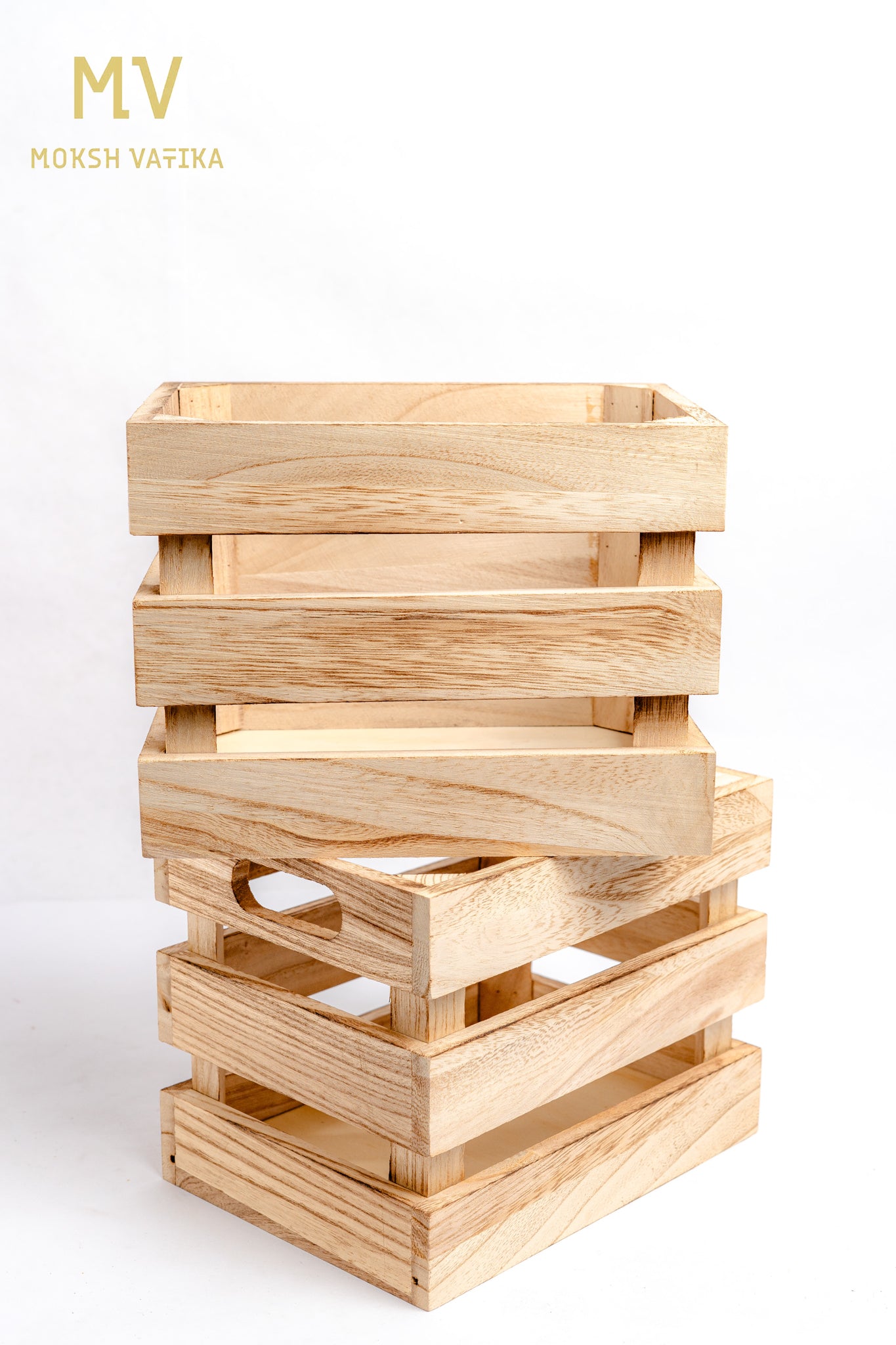 Maison de Tradition Decorative Crate – Set of 3