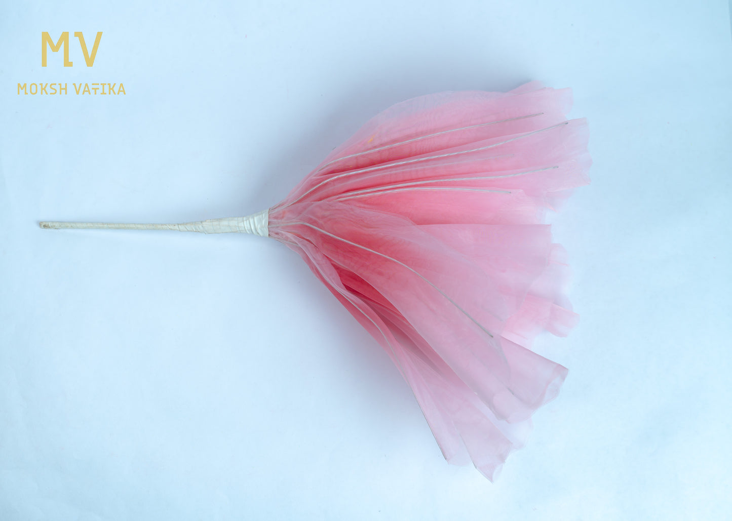 Artificial Tulle Peony Flower – Pink