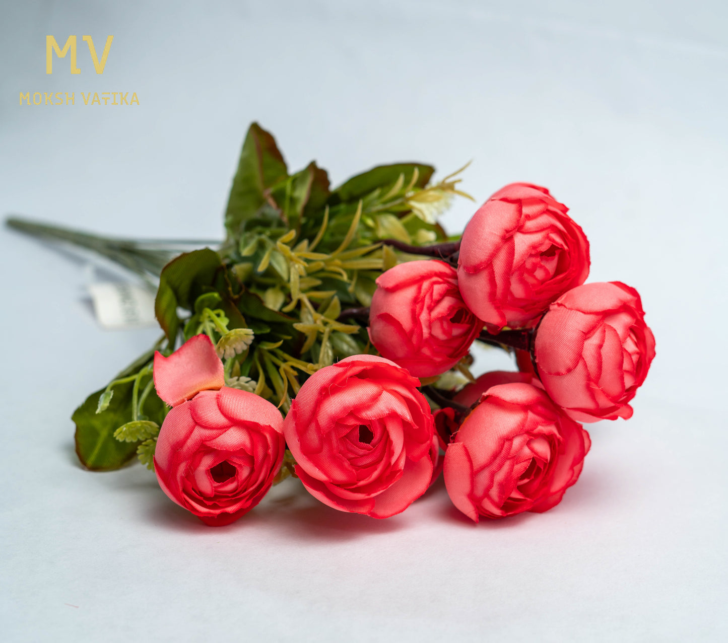 Ranunculus Bunch – Rosy Coral Charm Cluster