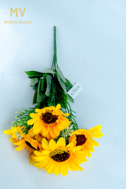 Sunflower Bunch – Golden Bloom Charm Cluster