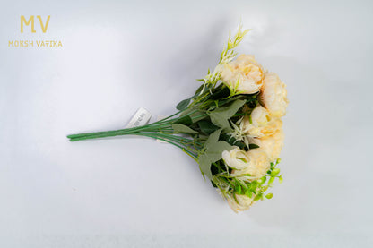 Mini Bloom Bunch – Cream Petal Whisper (Set of 2)