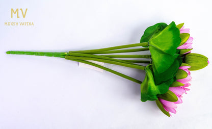 Pink Peony Flower Bunch – multiple Head Bloom